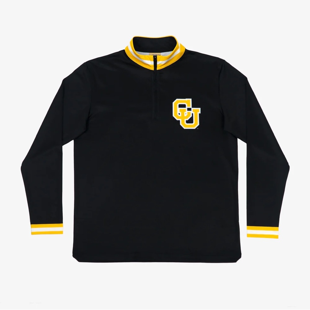 NWT CU Boulder retro style 1/4 zip SKO BUFFS